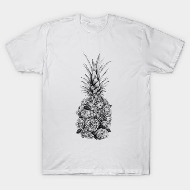 Pineapple T-Shirt by mikekoubou